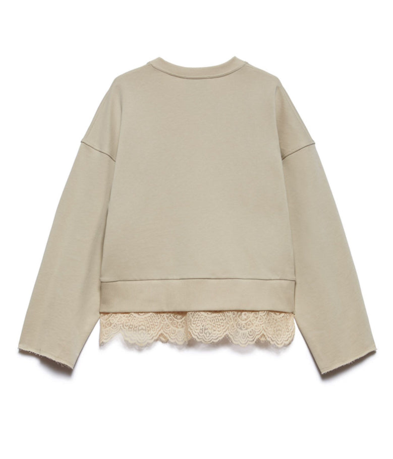 Felpa SWEATSHIRT LACE URBAN Aniye By