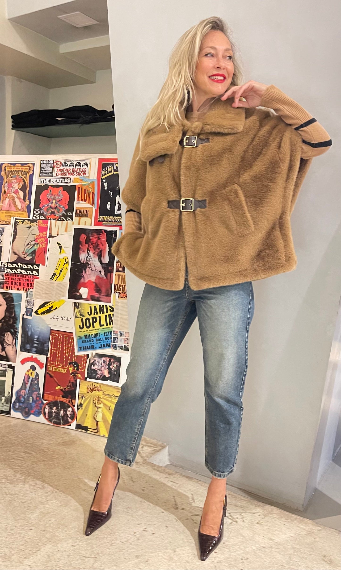 Cappa in Ecopelliccia