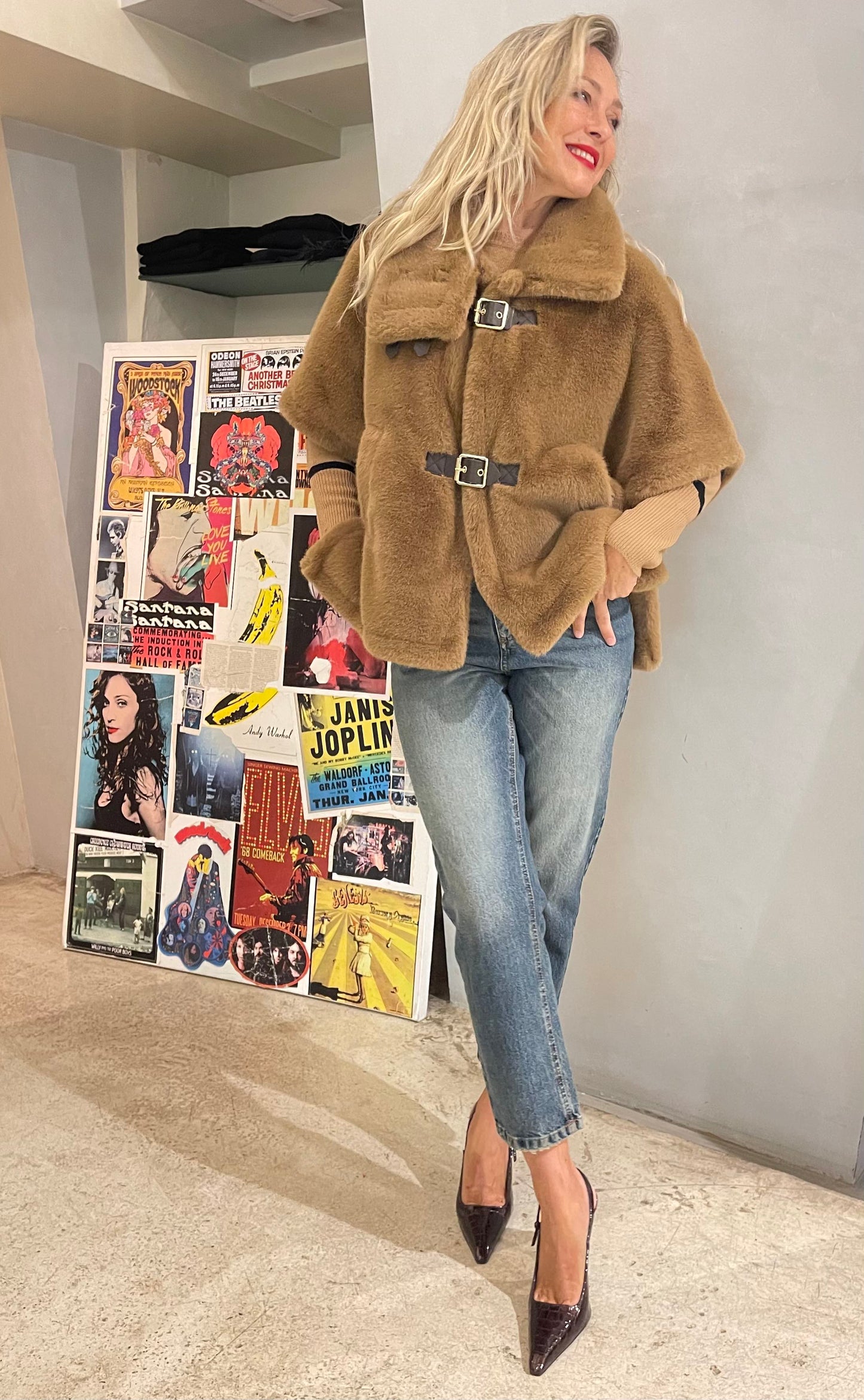 Cappa in Ecopelliccia