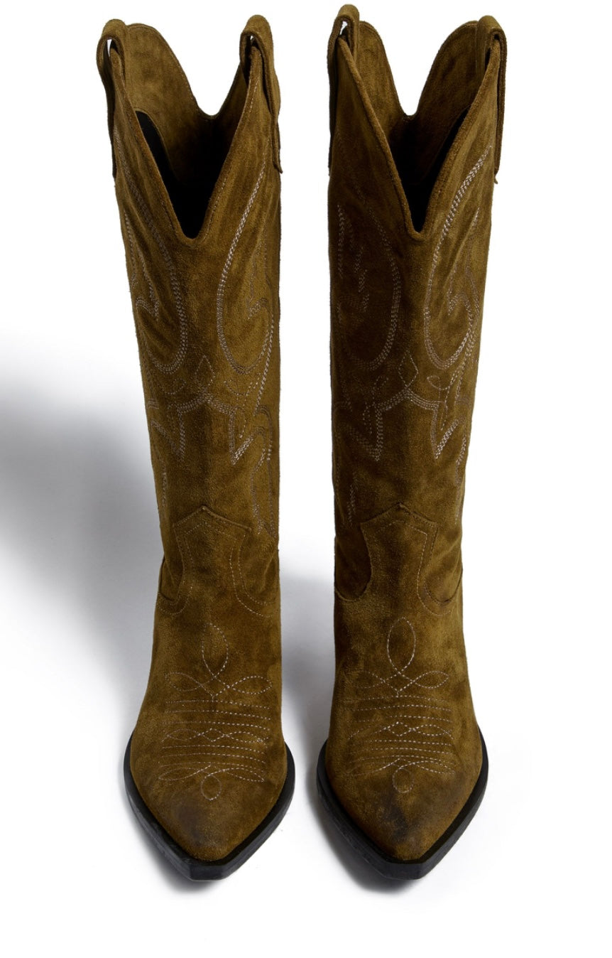 Stivali HIGH TEXY LEATHER