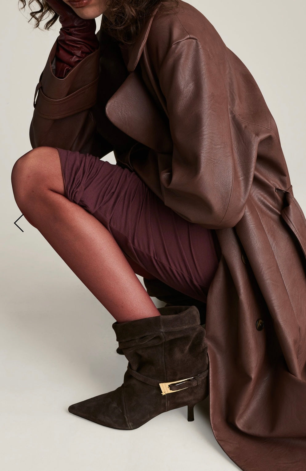 Stivaletti suede YUNA BOOTS