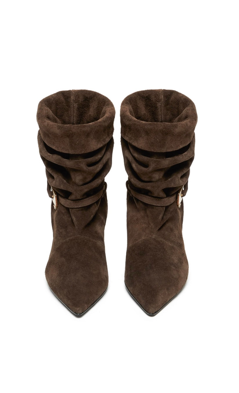 Stivaletti suede YUNA BOOTS