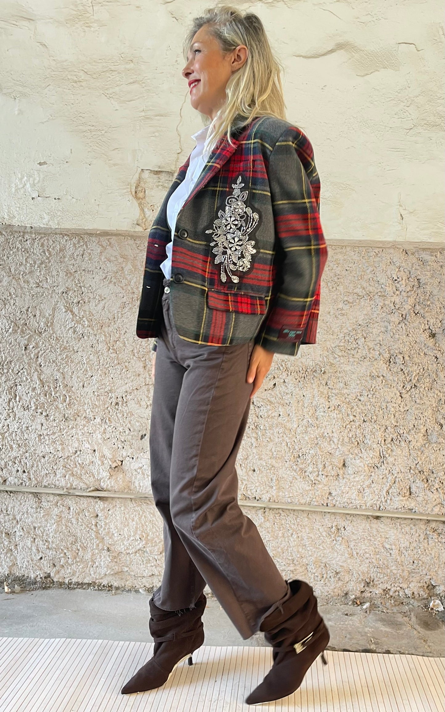 Giacca Scozzese MEME ROAD