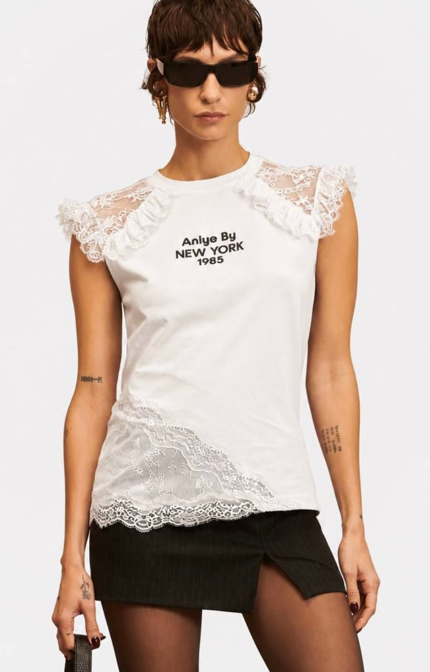 T-Shirt TOP LILA Aniye By