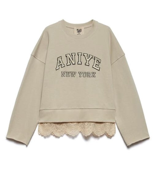 Felpa SWEATSHIRT LACE URBAN Aniye By